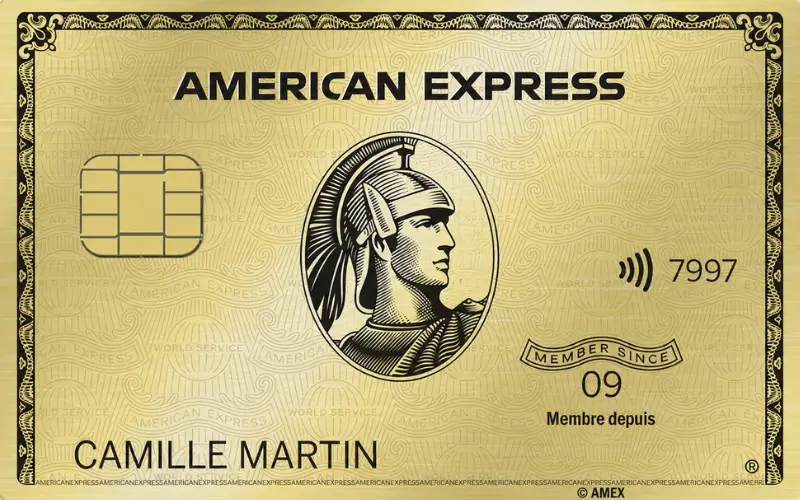 Gold American Express